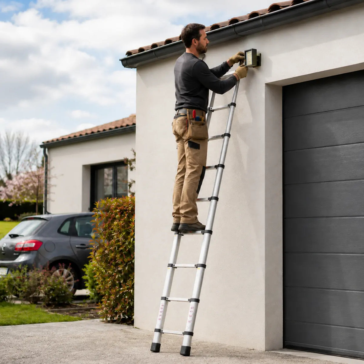 Échelle Télescopique 3,8m Pro | ExpertEchelles