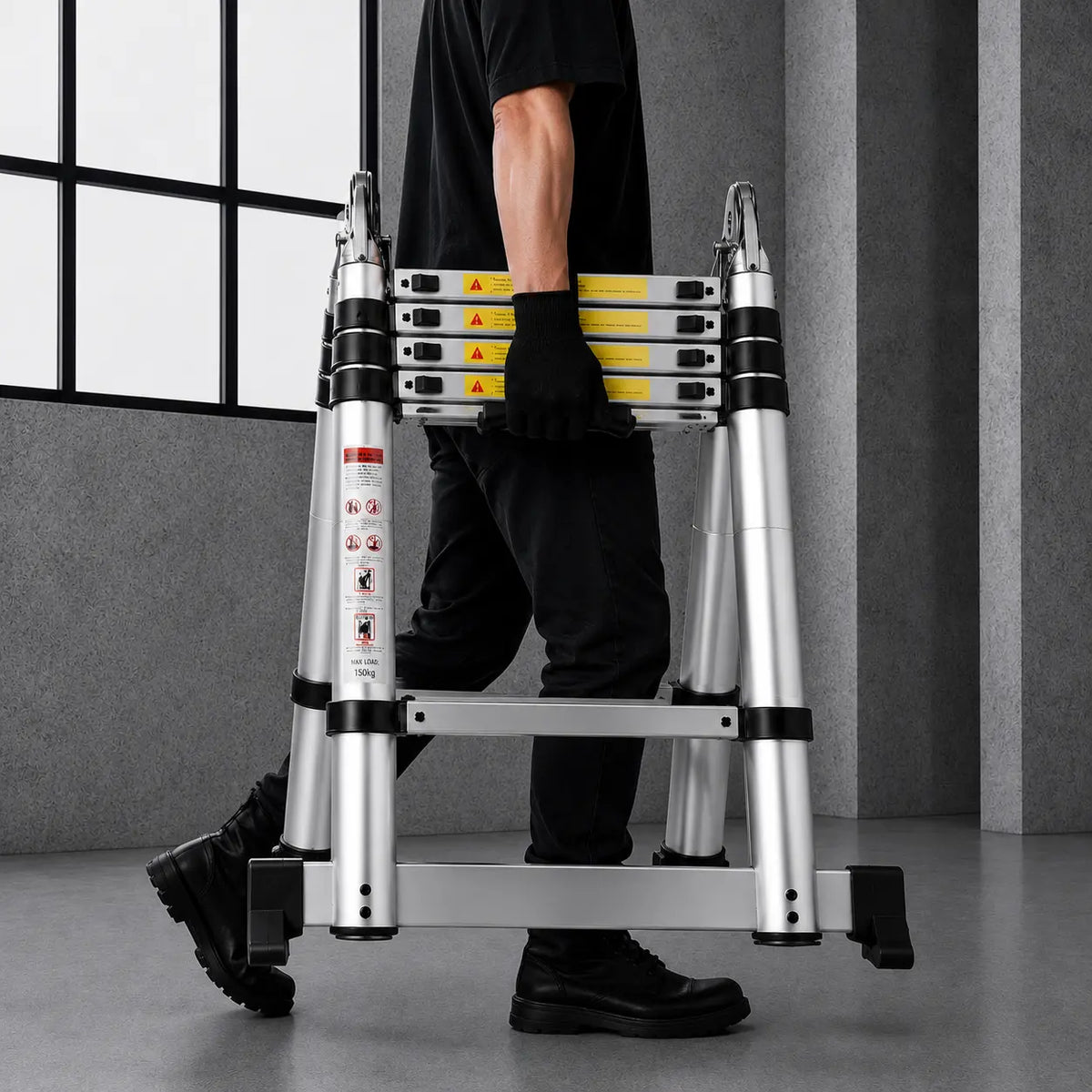Échelle Télescopique Multifonction 3,8m | ExpertEchelles
