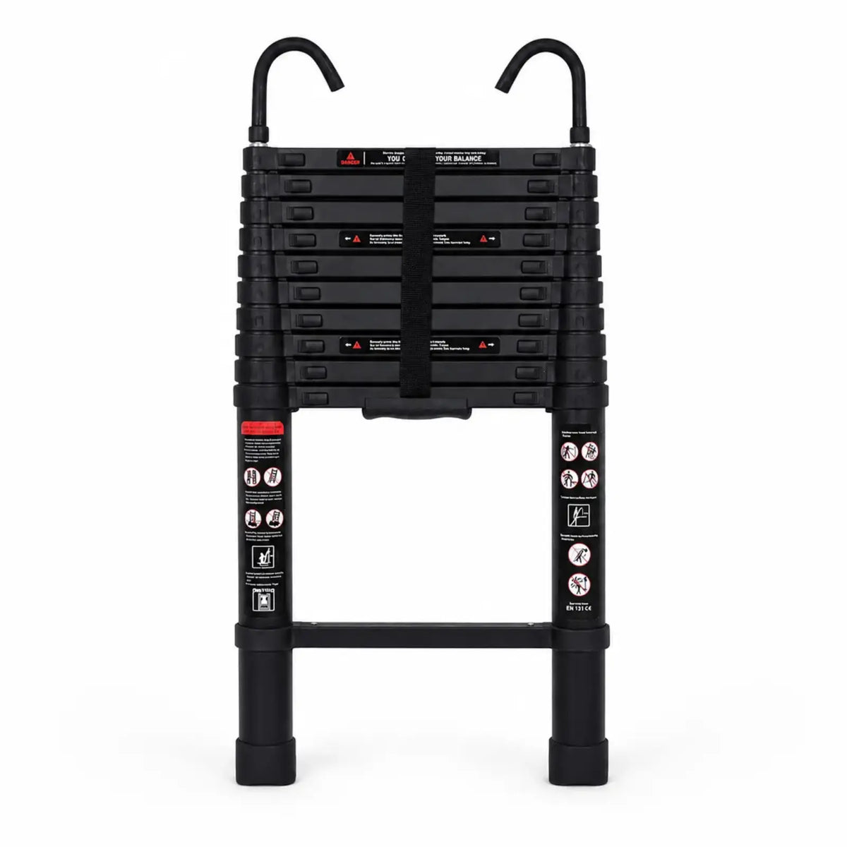 Échelle Télescopique 3,2m Noire Pro | ExpertEchelles