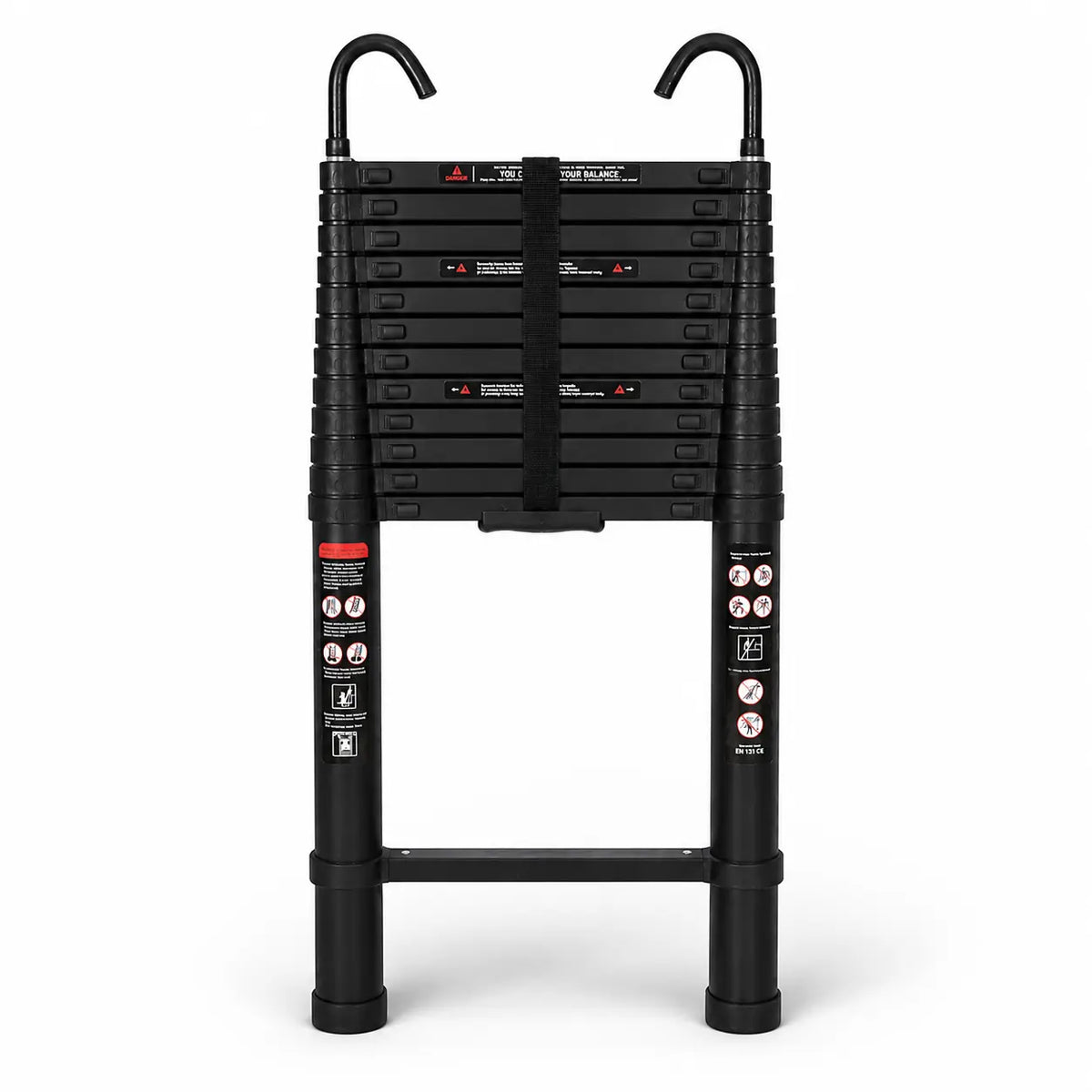 Échelle Télescopique 5m Noire Pro | ExpertEchelles